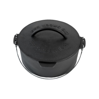 Litinový kotlík, Ø 27 cm / 5,2 l, Big Geen Egg